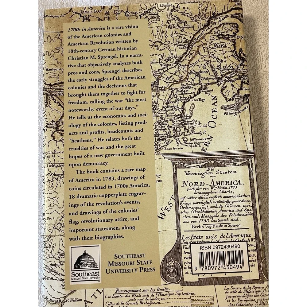 1700s In America By Christian M‎ Sprengel